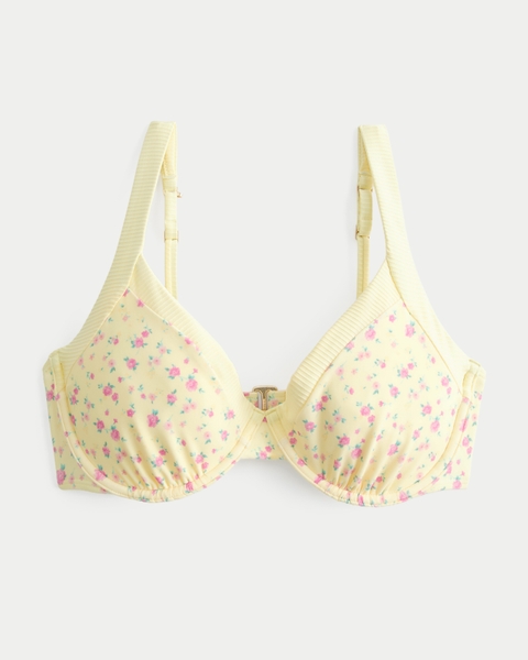 Верх бикини Curvy Wide Apex, на косточках — Hollister