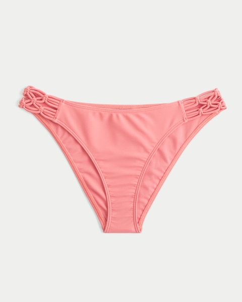 Низ бикини Macrame, крой чики, высокая линия бедра — Hollister