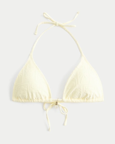 Верх бикини Jacquard Multi-Way, треугольные чашки — Hollister