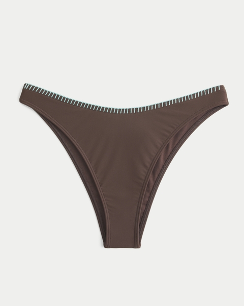 Низ бикини Stitched Cheekiest, высокая линия бедра — Hollister