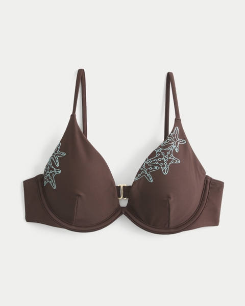 Верх бикини, на косточках — Hollister