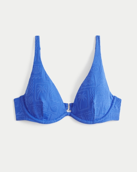 Верх бикини Jacquard, на косточках — Hollister