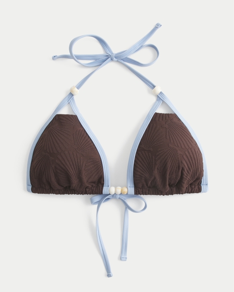 Верх бикини Beaded, треугольные чашки — Hollister