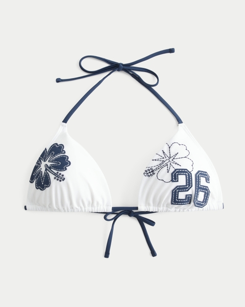 Верх бикини Senior, треугольные чашки — Hollister