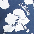navy print