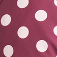 burgundy dot