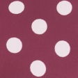 burgundy dot