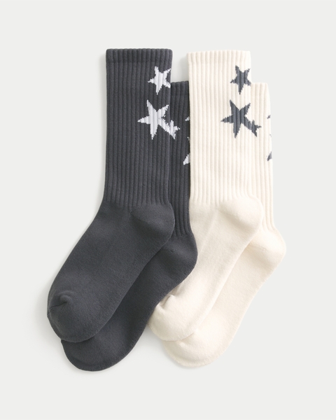 Носки Star для мужчин, средней высоты, 2 шт. — Hollister