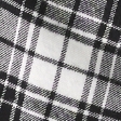 heather gray - black plaid