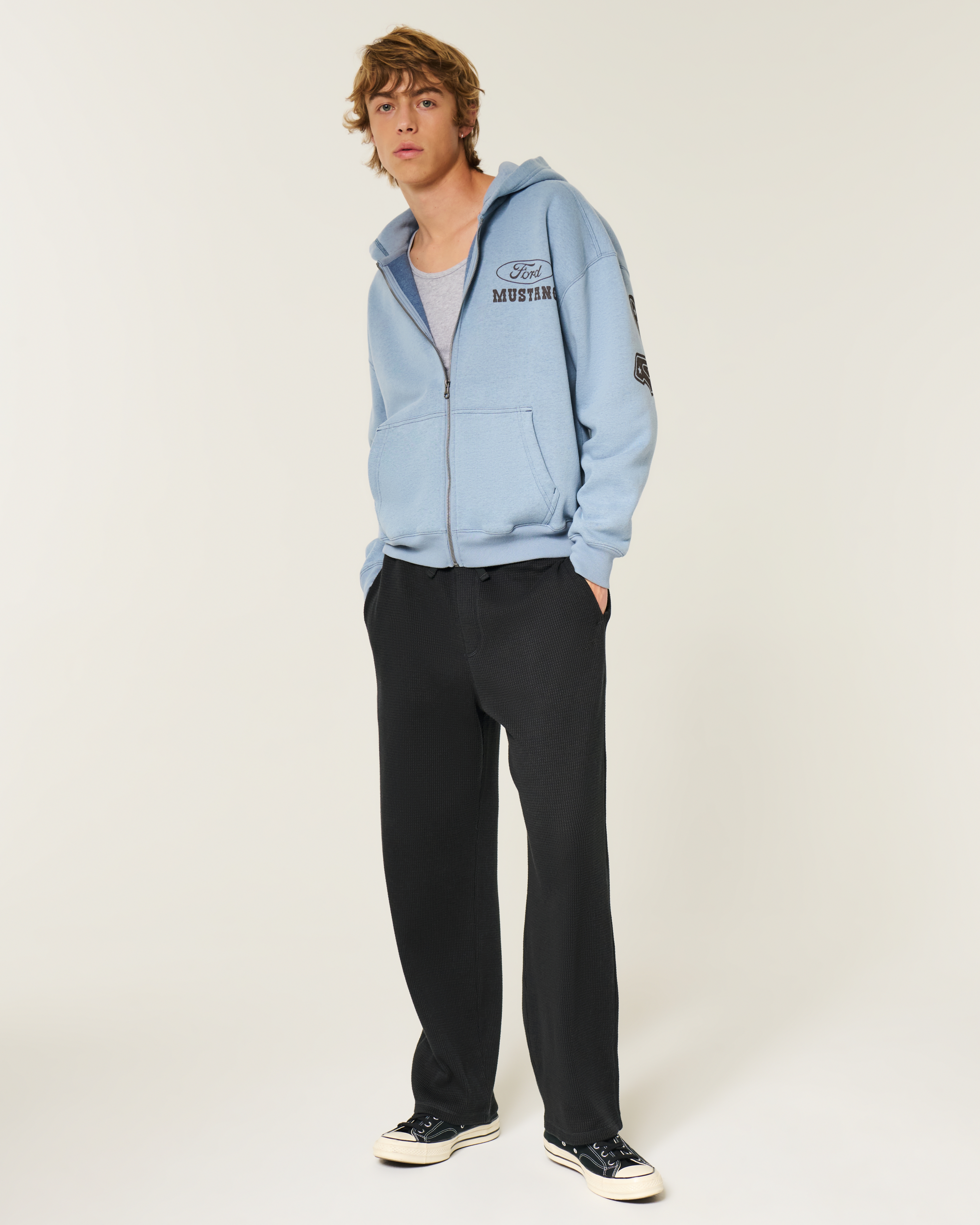 Мужские брюки Hollister Thermal Lounge Pants — фото 2