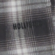 dark gray plaid