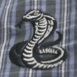 med blue pattern