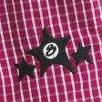 dark red check