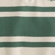 cream and green stripe