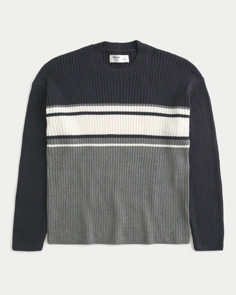Мужские свитеры Hollister Boxy Crew Sweater