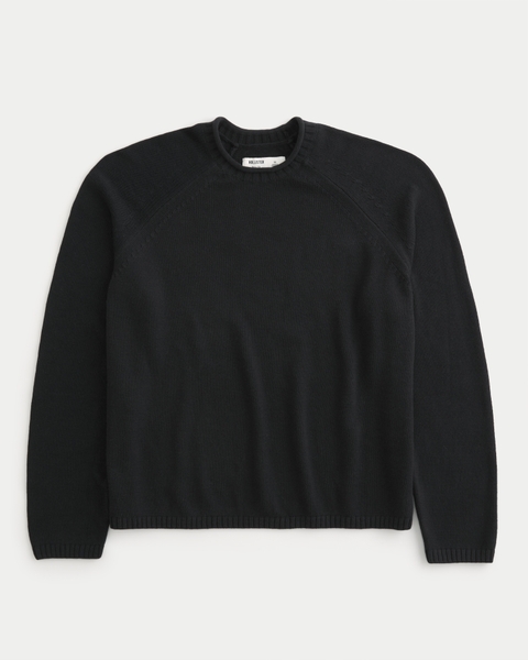 Мужские свитеры Hollister Boxy Roll-Neck Crew Sweater