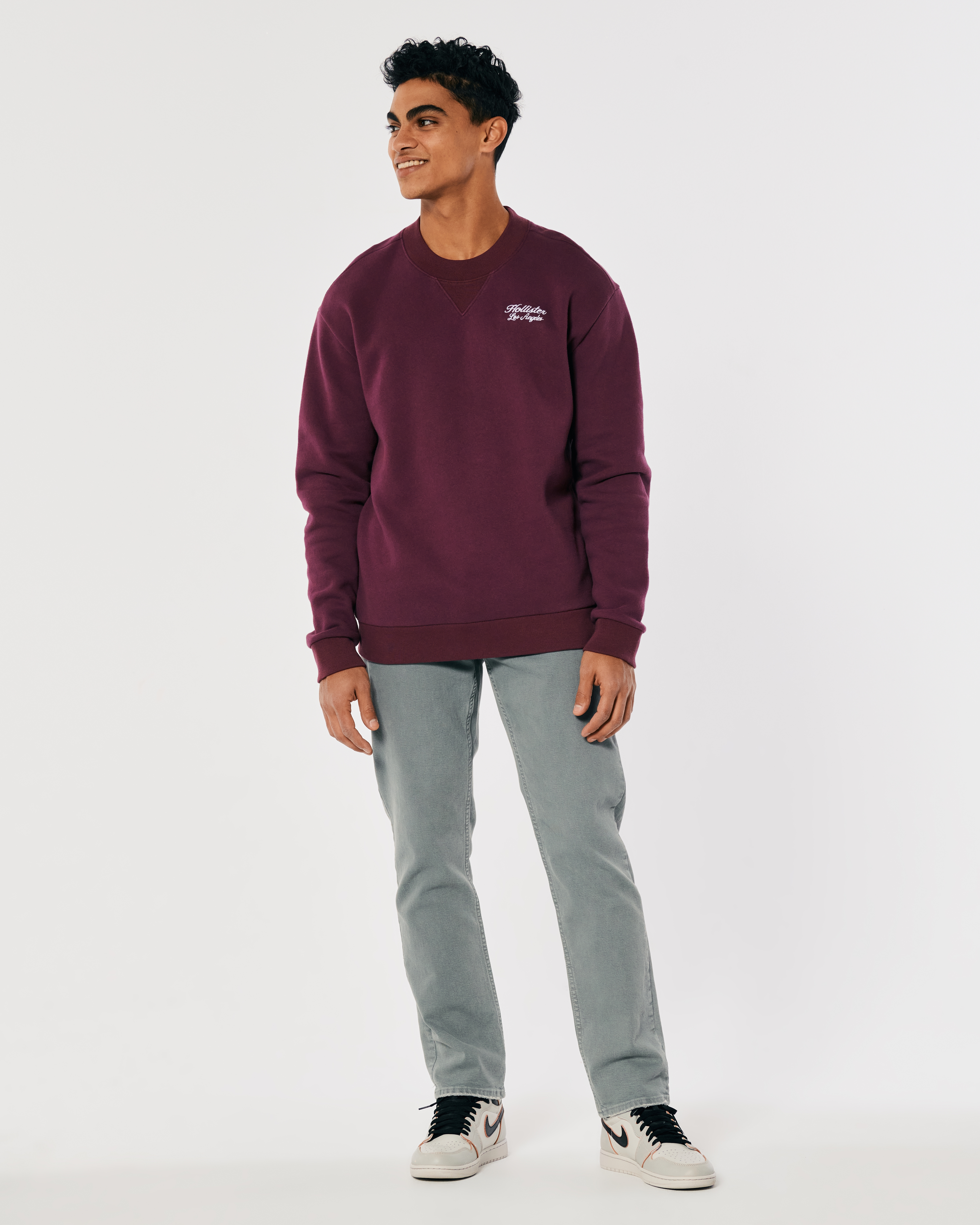 crewneck hollister