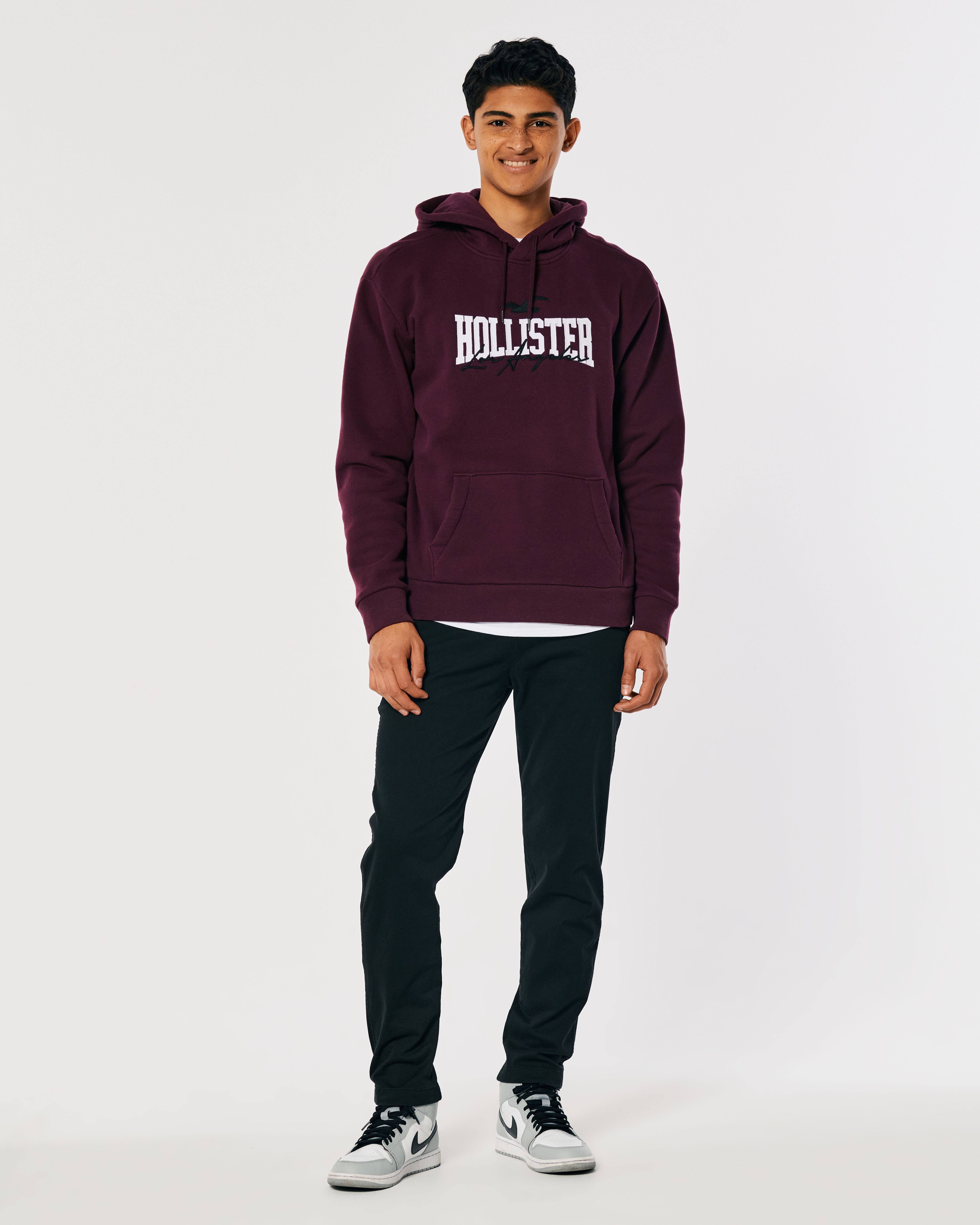 hollister black hoodie