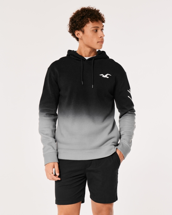 Ombre logo hoodie cheap hollister