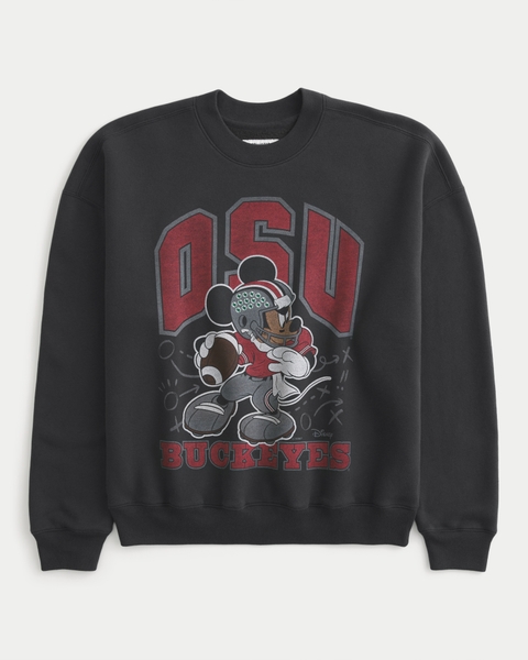 Мужские худи Hollister Boxy University of South Carolina Graphic Crew Sweatshirt