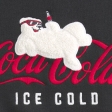 Oversized Coca-Cola Graphic Crew Sweatshirt