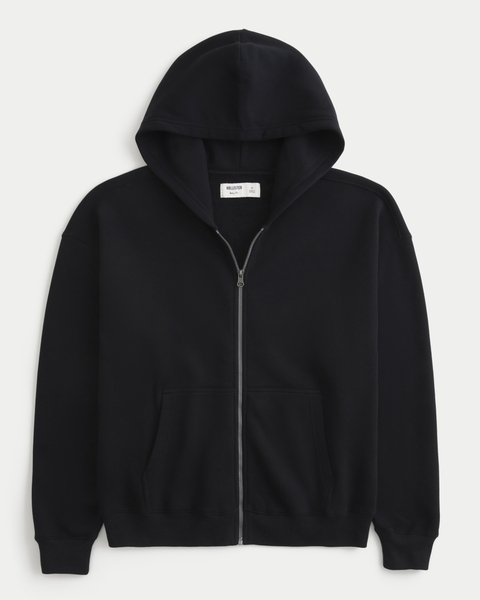 Мужские худи Hollister Boxy Zip-Up