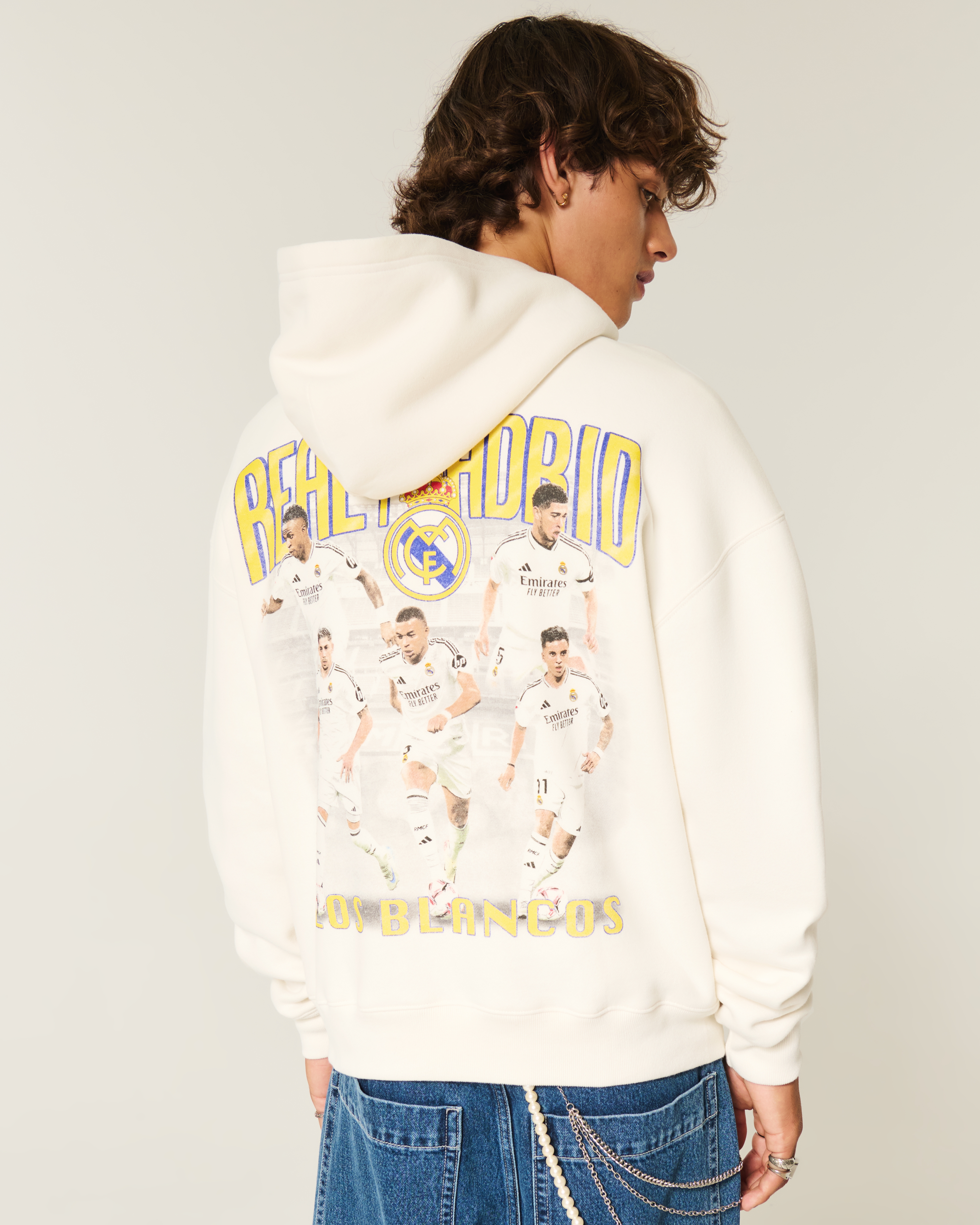 Мужские худи Hollister Paris Saint-Germain F.C. Graphic Zip-Up — фото 2