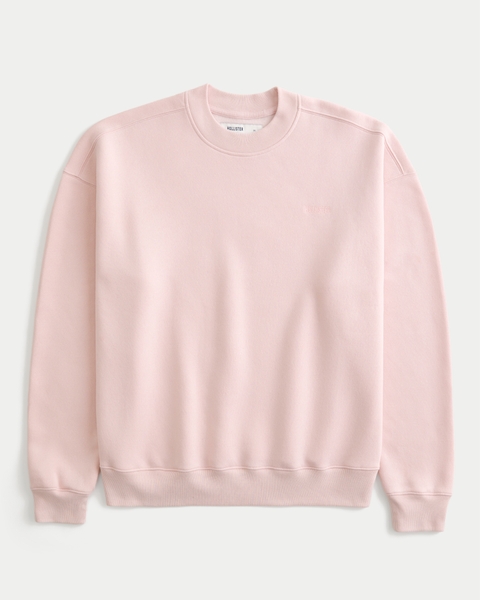 Мужские худи Hollister Boxy Crew Sweatshirt