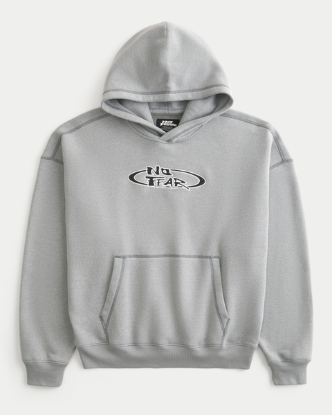 Мужские худи Hollister Boxy No Fear Graphic