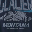 Boxy Glacier Montana Graphic Hoodie