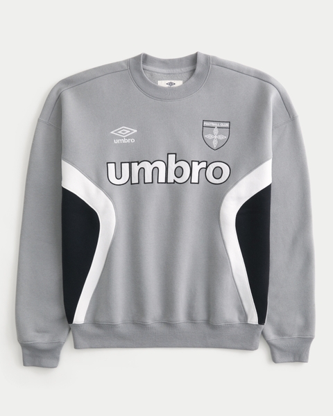 Мужские худи Hollister Boxy Umbro Graphic Crew Sweatshirt