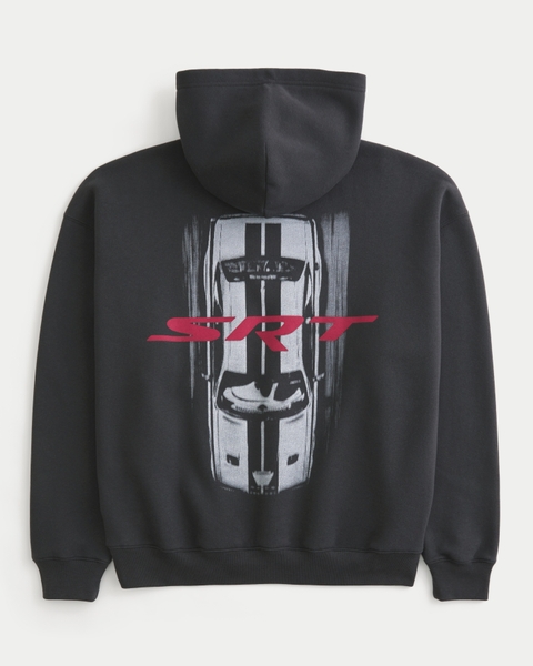 Мужские худи Hollister Zip-Up South High Mustangs Graphic