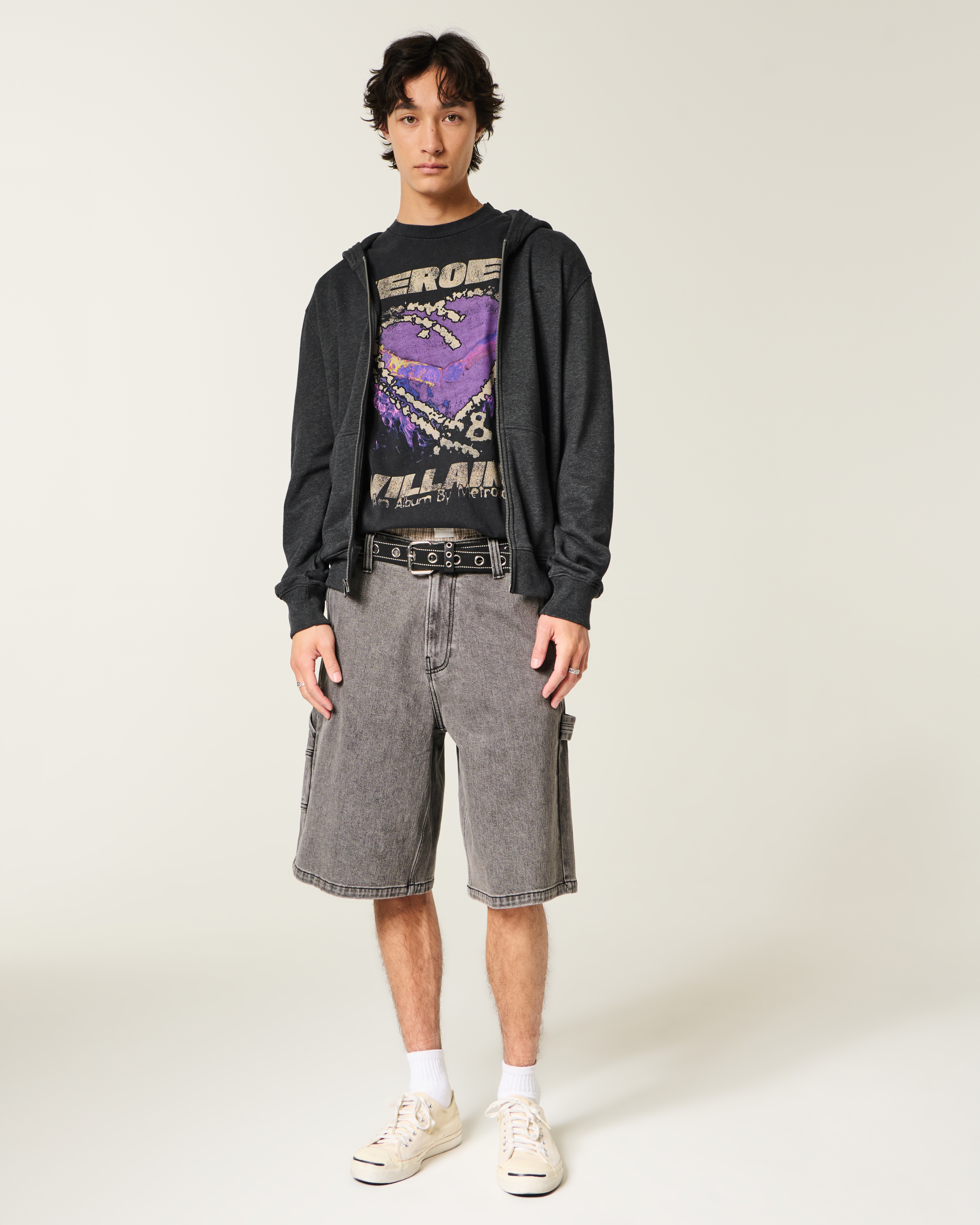 Мужские худи Hollister Zip-Up — фото 3