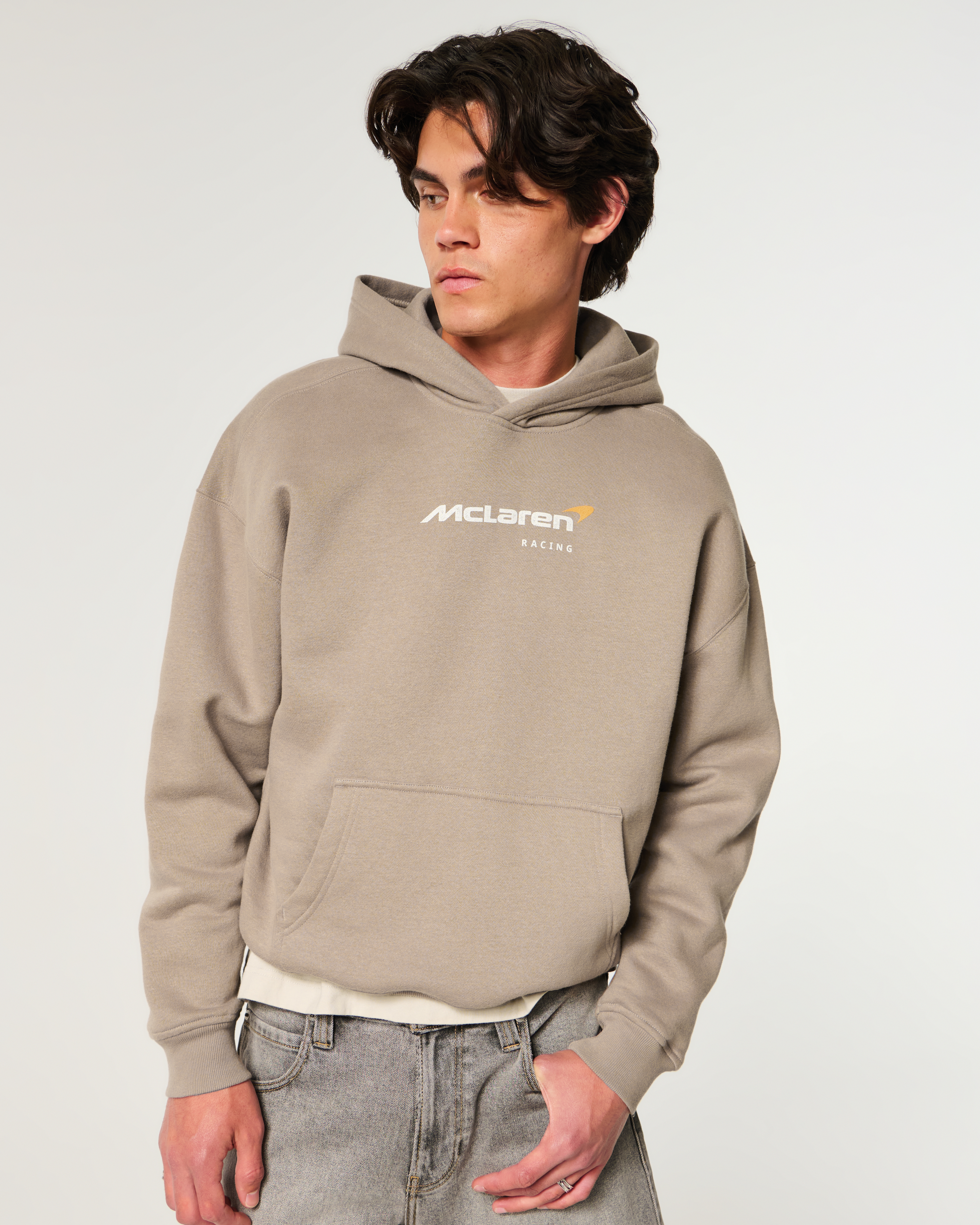 Мужские худи Hollister Boxy McLaren Racing Graphic — фото 2