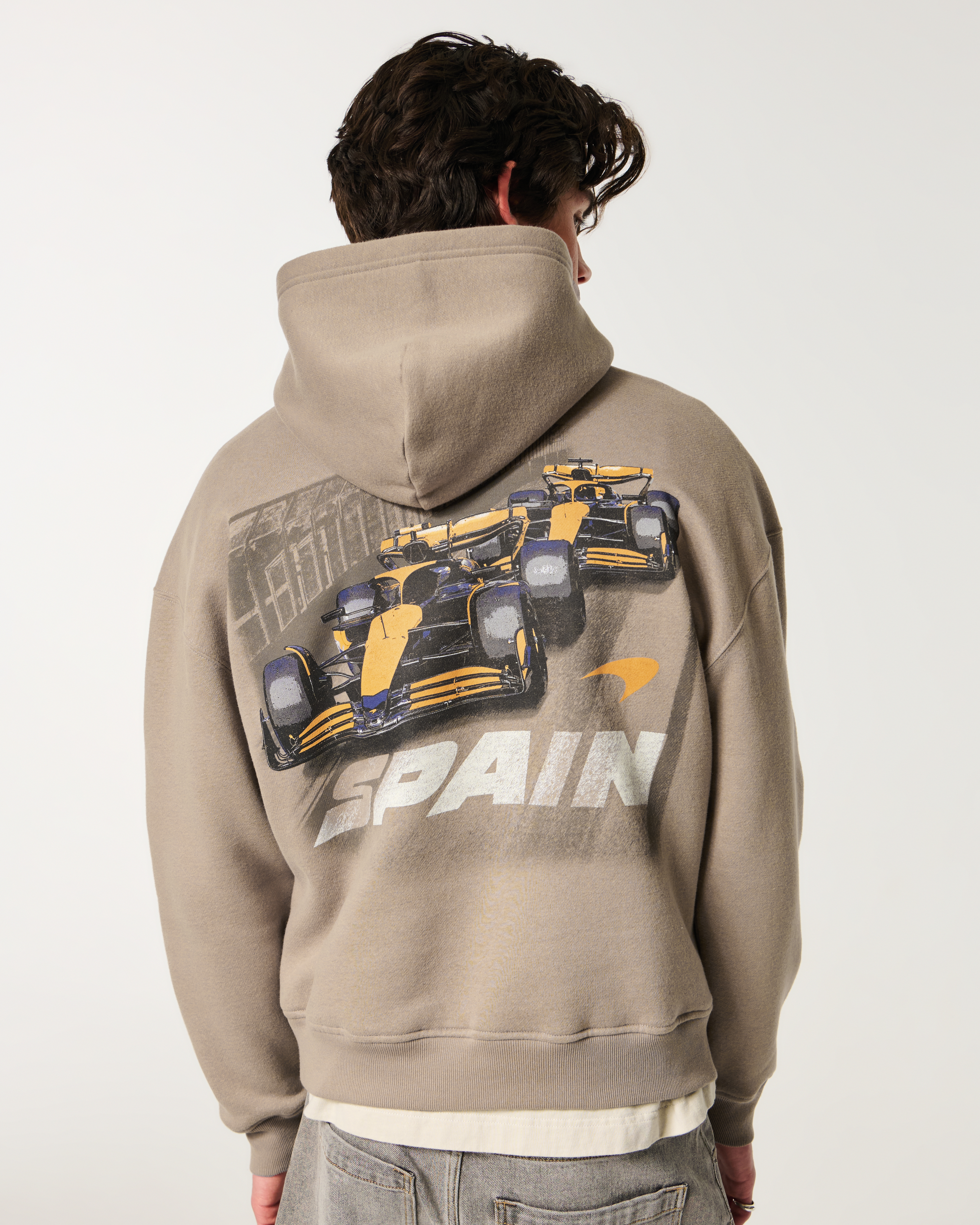 Мужские худи Hollister Boxy McLaren Racing Graphic — фото 3