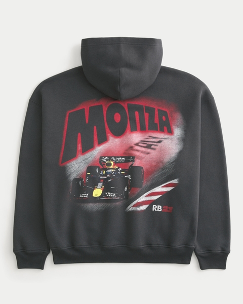 Мужские худи Hollister Boxy Oracle Red Bull Racing Graphic