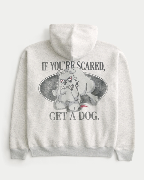 Мужские худи Hollister Zip-Up No Fear Graphic