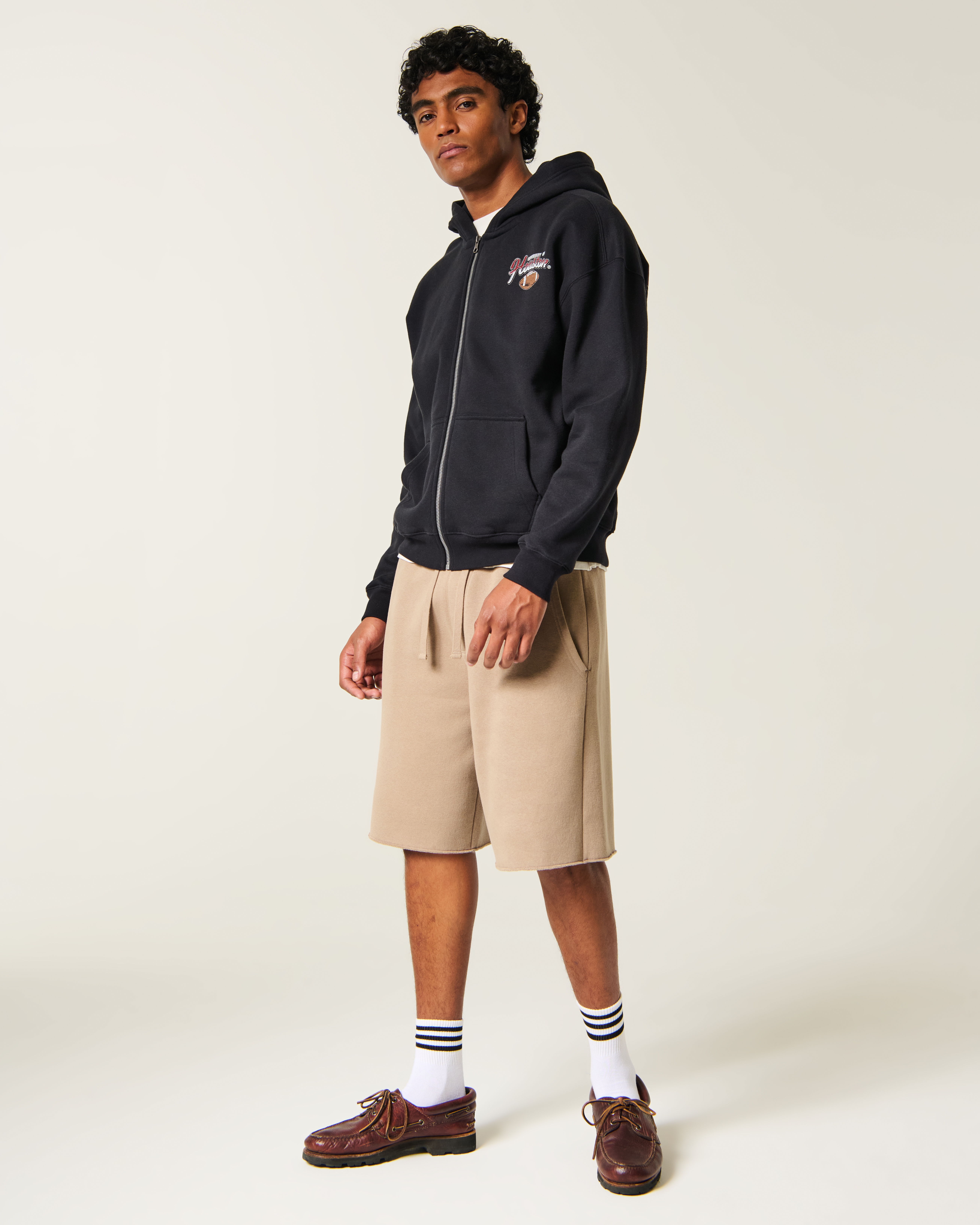 Мужские худи Hollister Boxy Zip-Up University of Tennessee Volunteers Graphic — фото 3