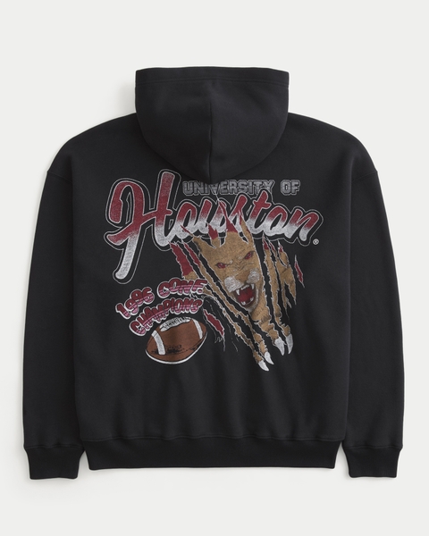 Мужские худи Hollister Boxy Zip-Up University of Tennessee Volunteers Graphic