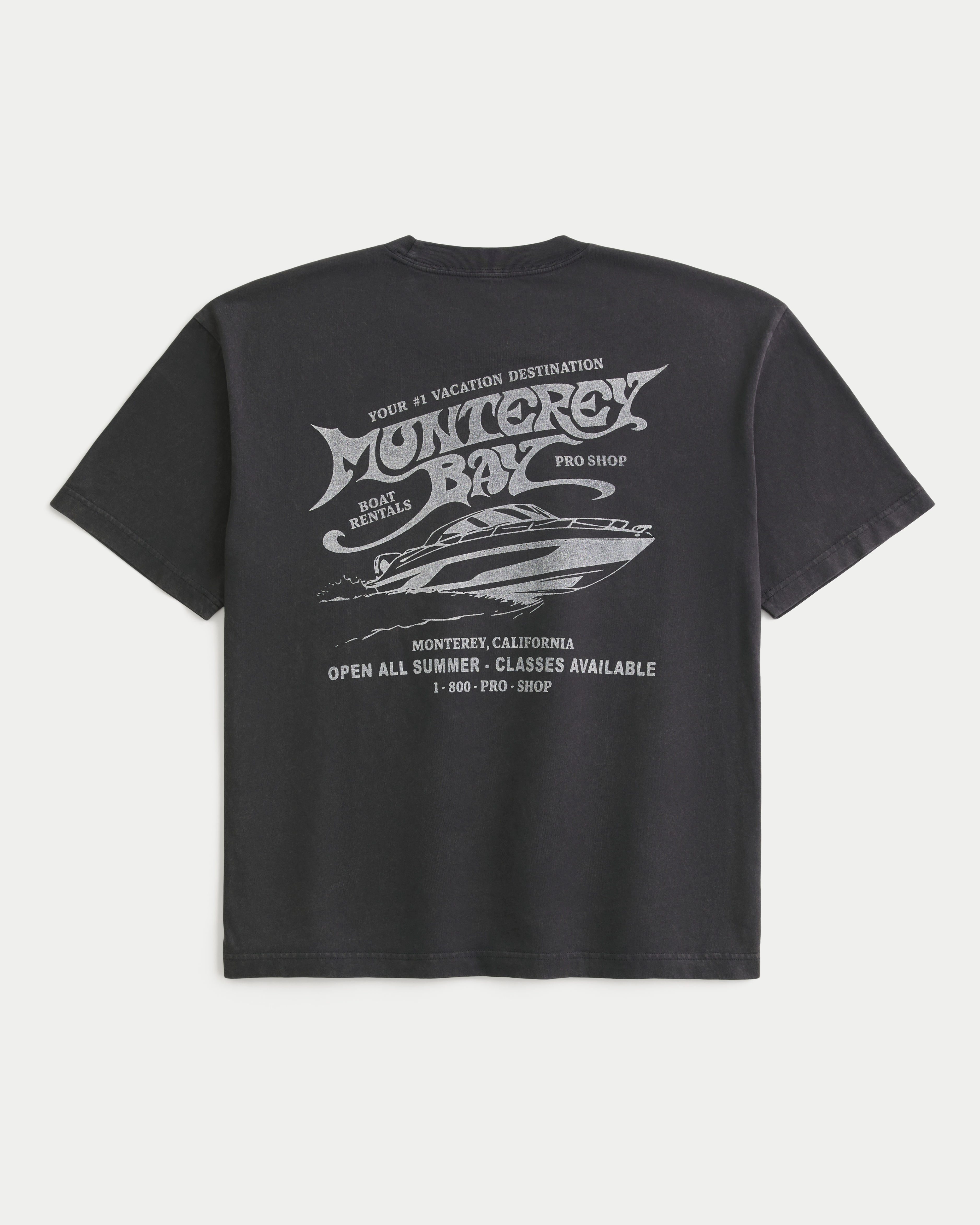 Мужские футболки Hollister Boxy Monterey Bay Graphic Tee