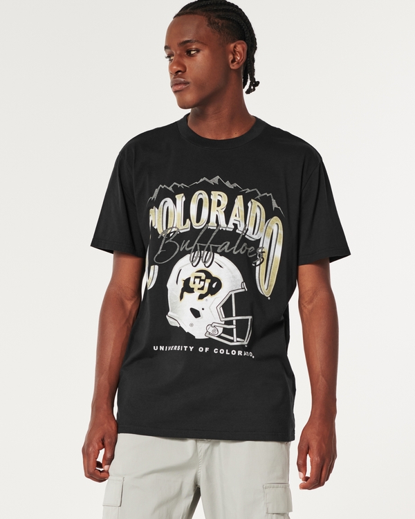 Profile Varsity Men's Colorado Buffaloes White Big and Tall Logo T-Shirt, XXL