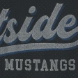 Boxy Crop Westside Mustangs Graphic Jersey