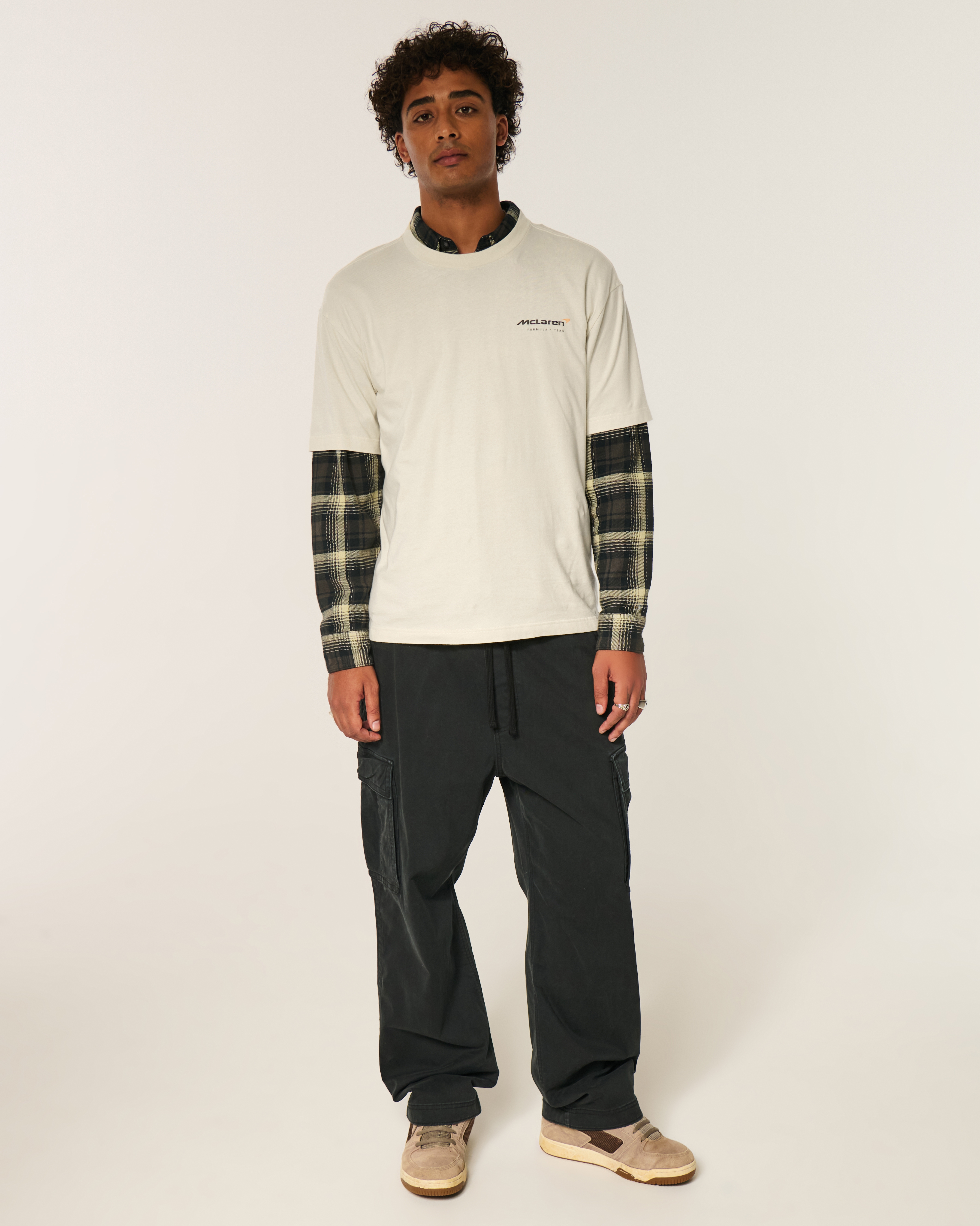 Мужские футболки Hollister Boxy McLaren Graphic Tee — фото 3