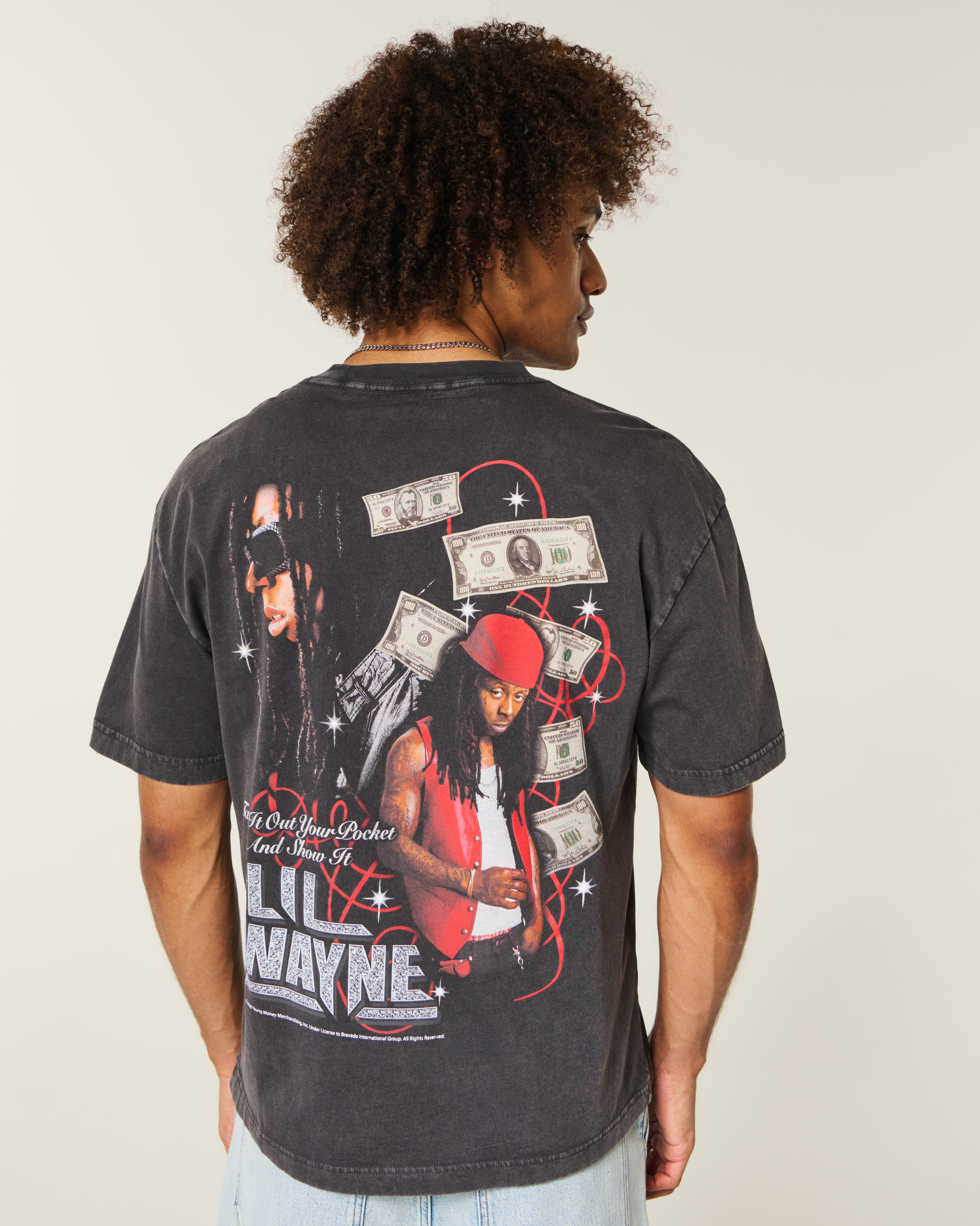 Мужские футболки Hollister Boxy Metro Boomin Graphic Tee — фото 3