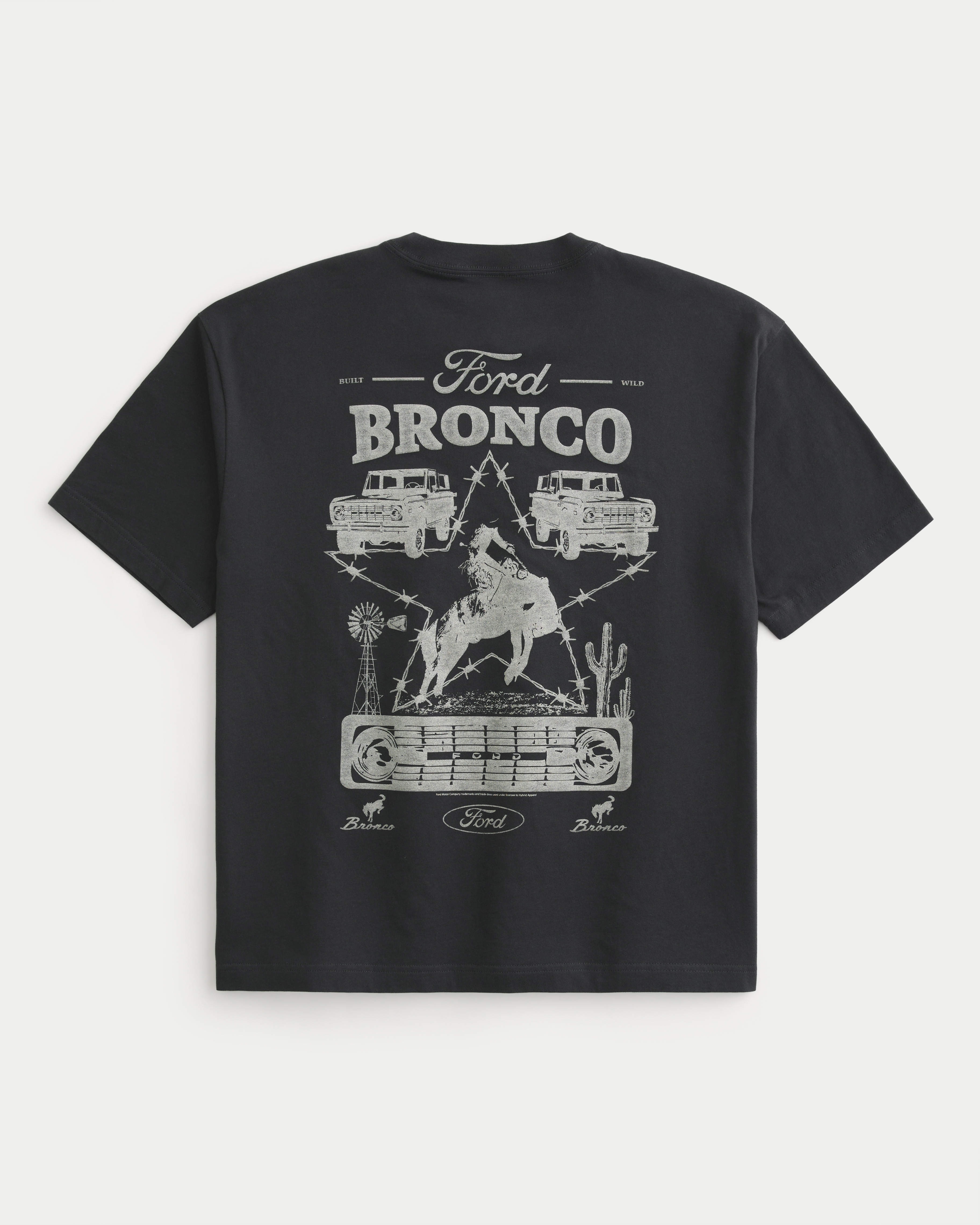 Мужские футболки Hollister Boxy Ford Bronco Graphic Tee