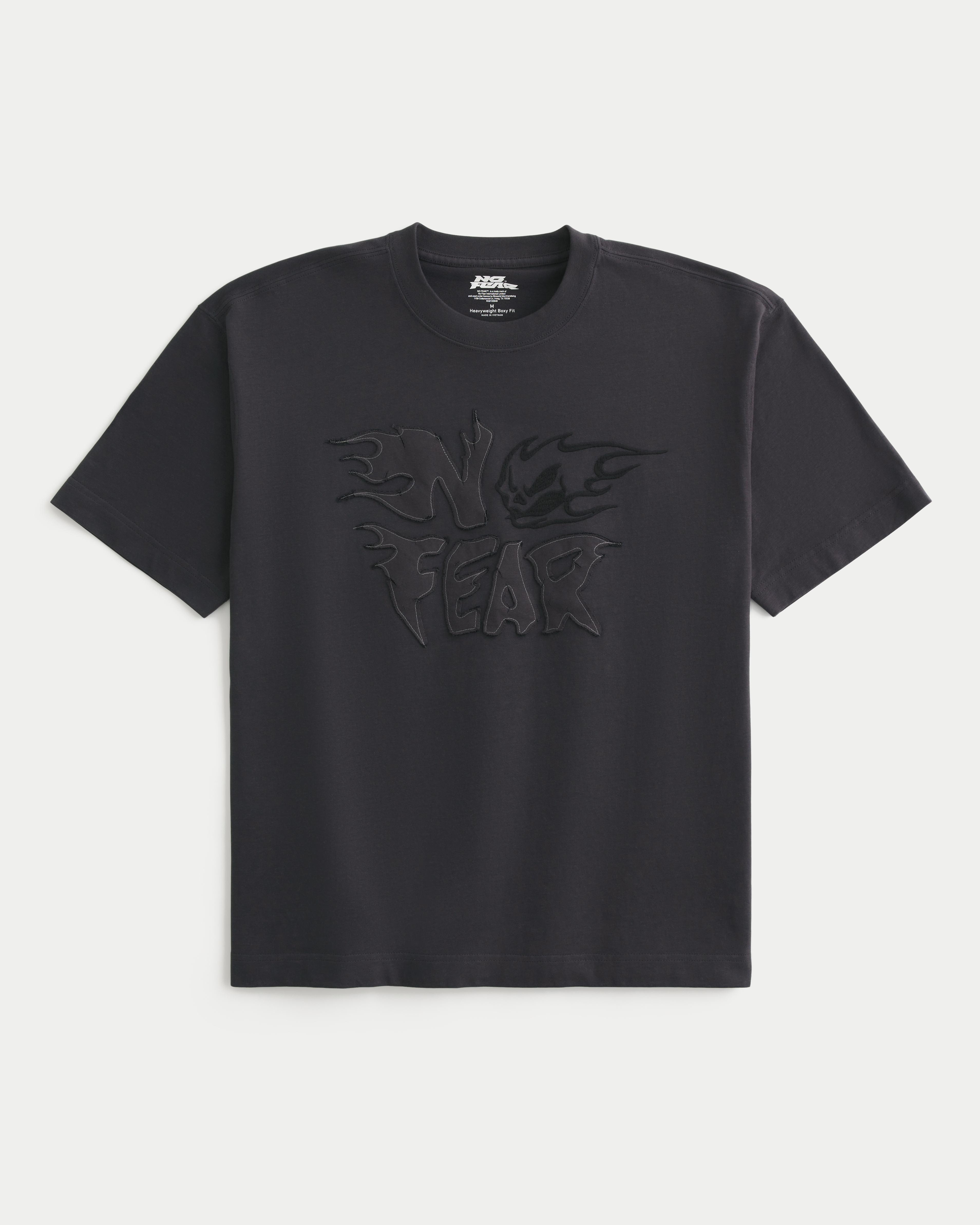 Мужские футболки Hollister Boxy Heavyweight No Fear Graphic Tee
