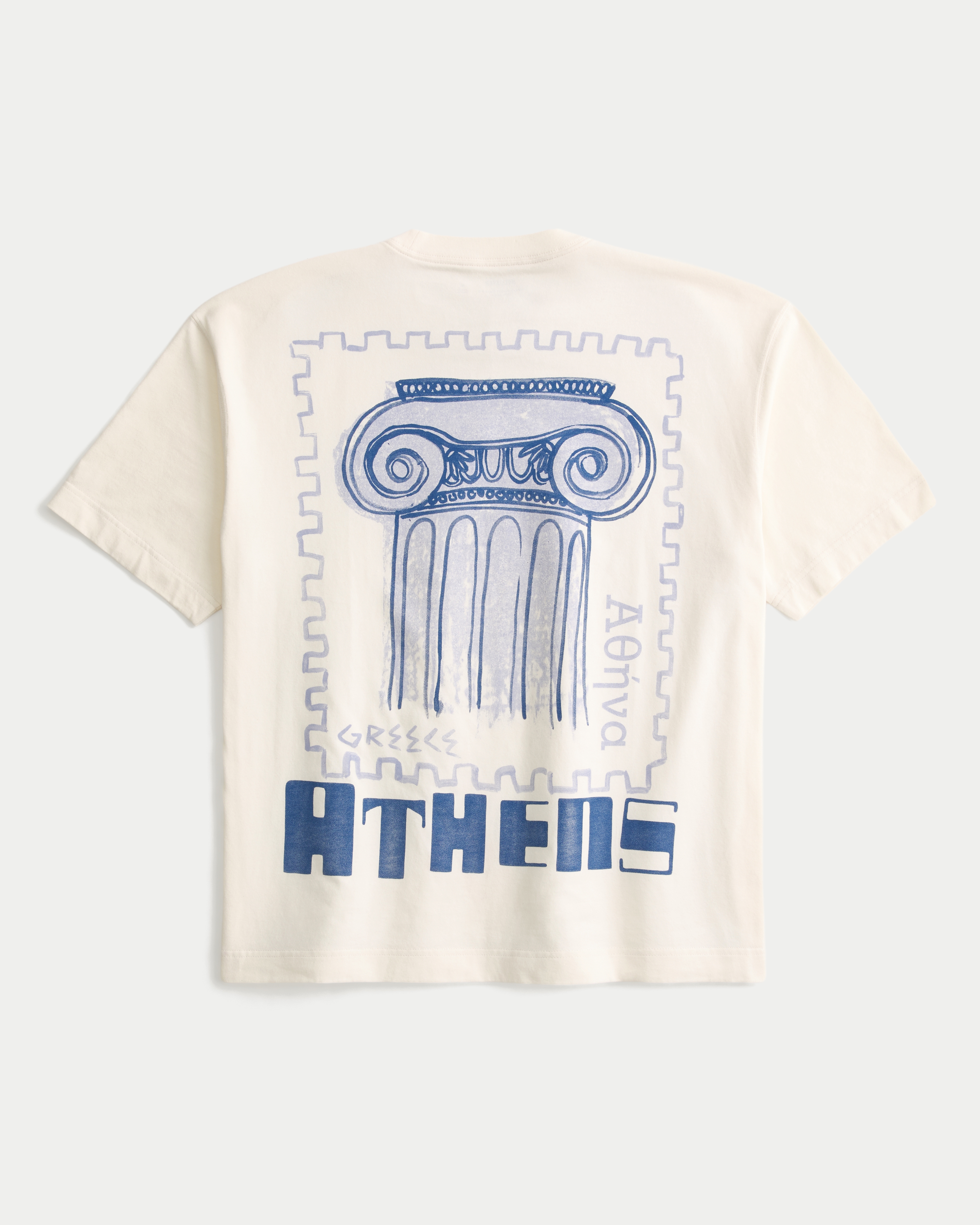 Мужские футболки Hollister Boxy Heavyweight València Spain Graphic Tee