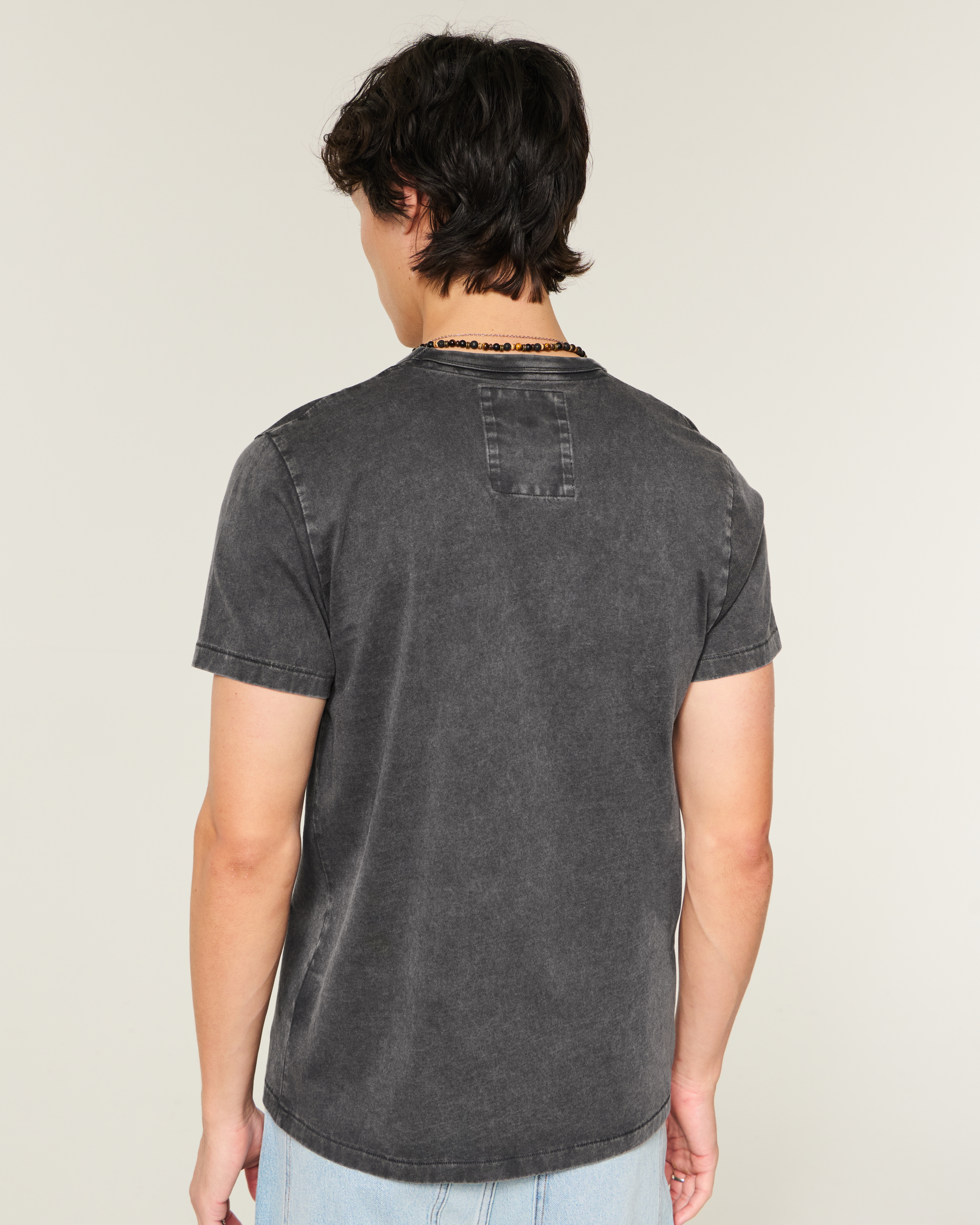 Мужские футболки Hollister Logo Graphic Tee — фото 3