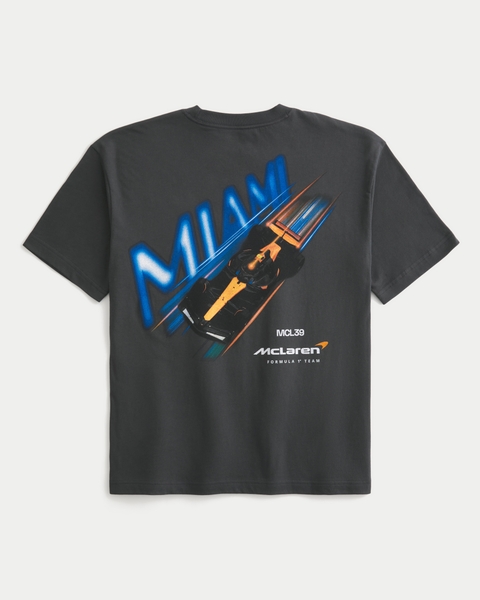 Мужские футболки Hollister Boxy McLaren Racing Graphic Tee