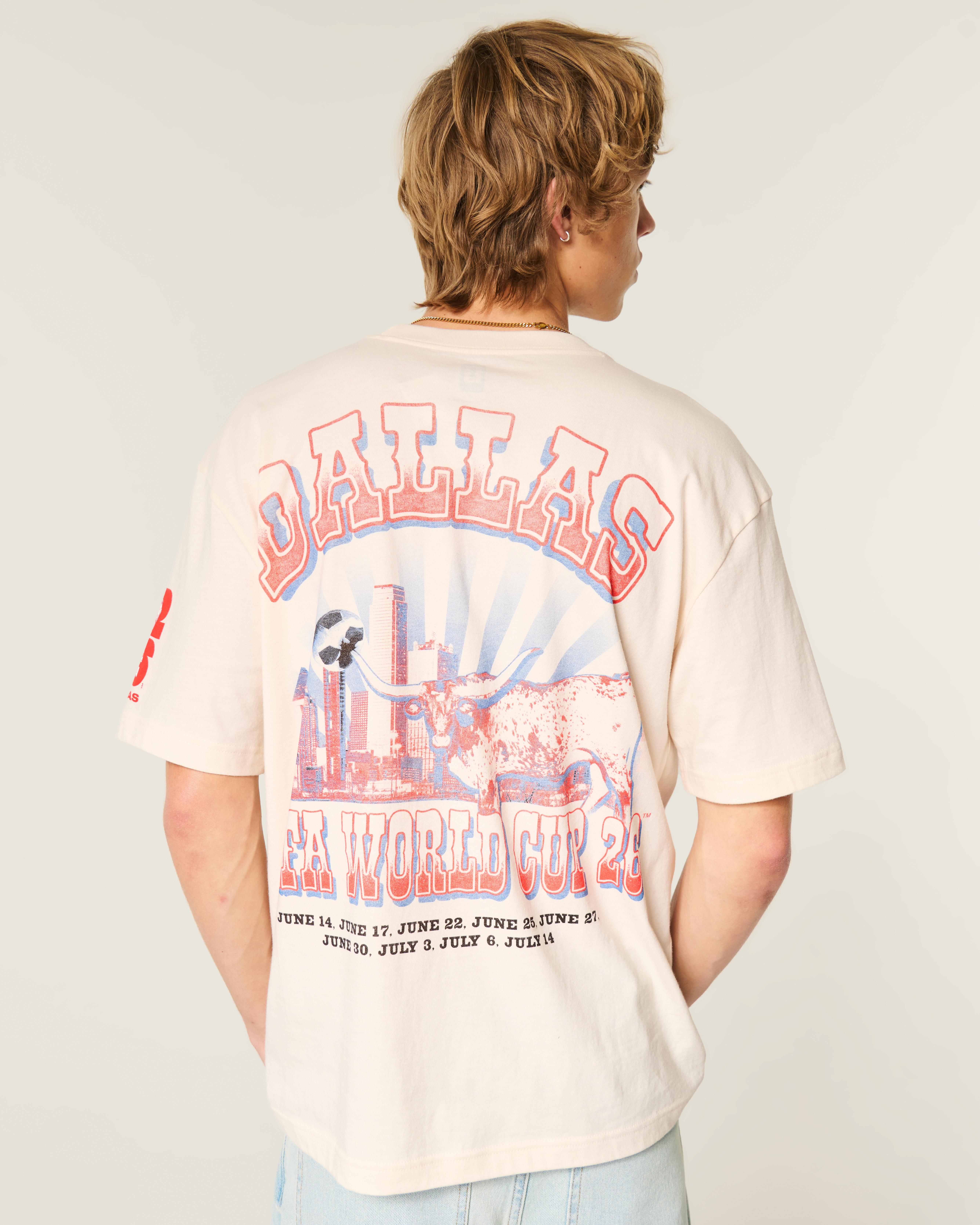 Мужские футболки Hollister FIFA World Cup™ 2026 North America Graphic Tee — фото 3